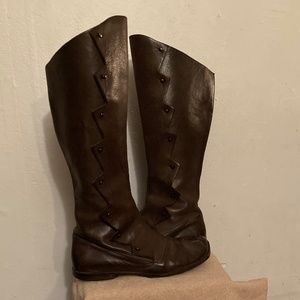 Cydwok Rugged - tall, dark grey boots - 39